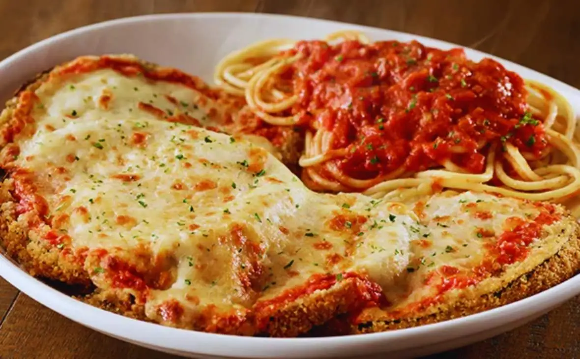 Olive Garden Eggplant Parmigiana (Vegetarian)